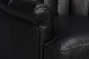 Scoth Swivel Chair In Distilled Lthr,Blk, Seating by Sarreid, 35" length x 39" width x 35" height thumbnail 5