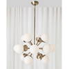 Droplet 16 Light Sputnik Chandelier, by Uttermost, 28.12" width x 17.12" height x 28.12" diameter thumbnail 6