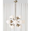 Droplet 16 Light Sputnik Chandelier, by Uttermost, 28.12" width x 17.12" height x 28.12" diameter thumbnail 6