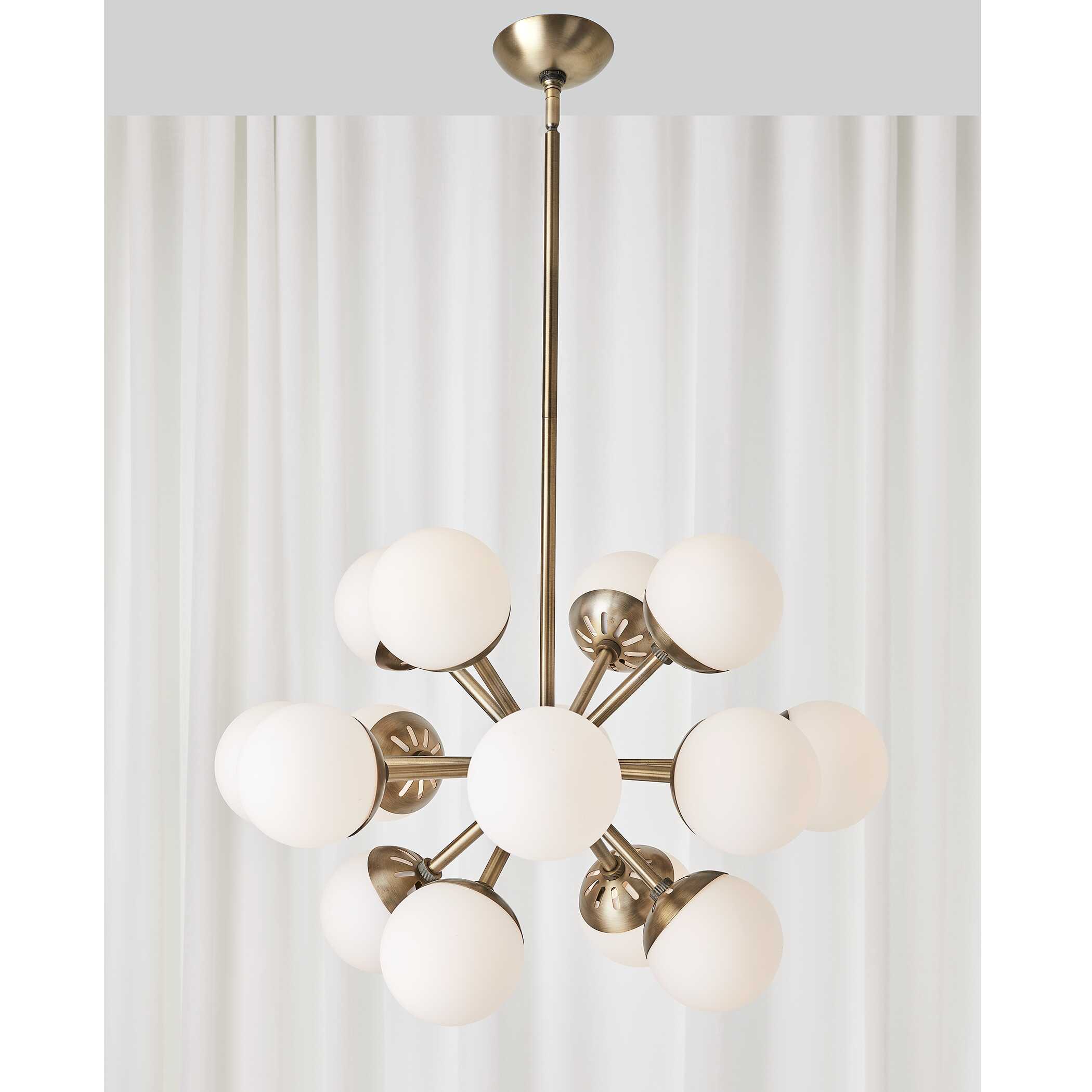 Droplet 16 Light Sputnik Chandelier large image 