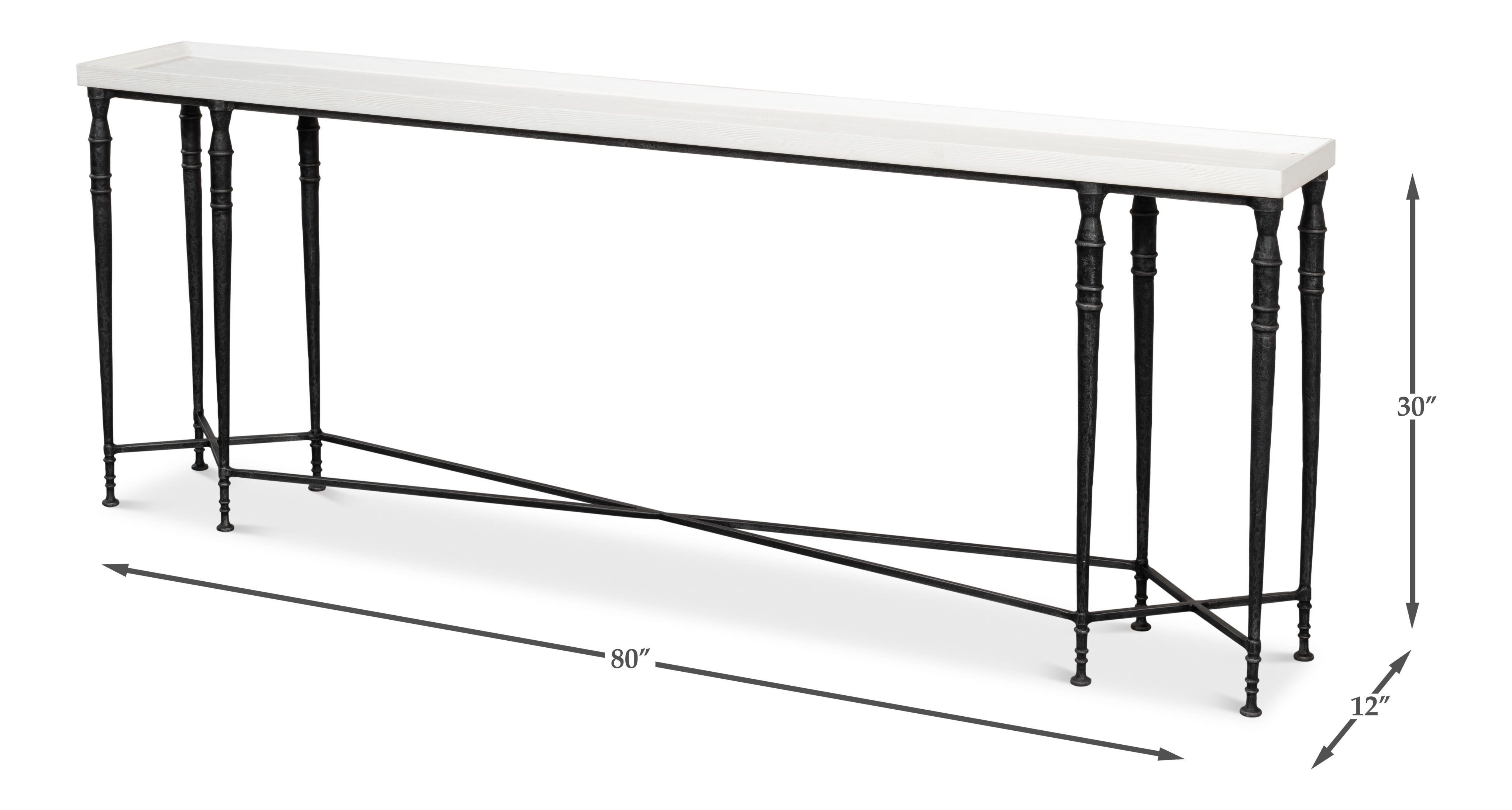 Nathaniel Elegance Console Table large image 