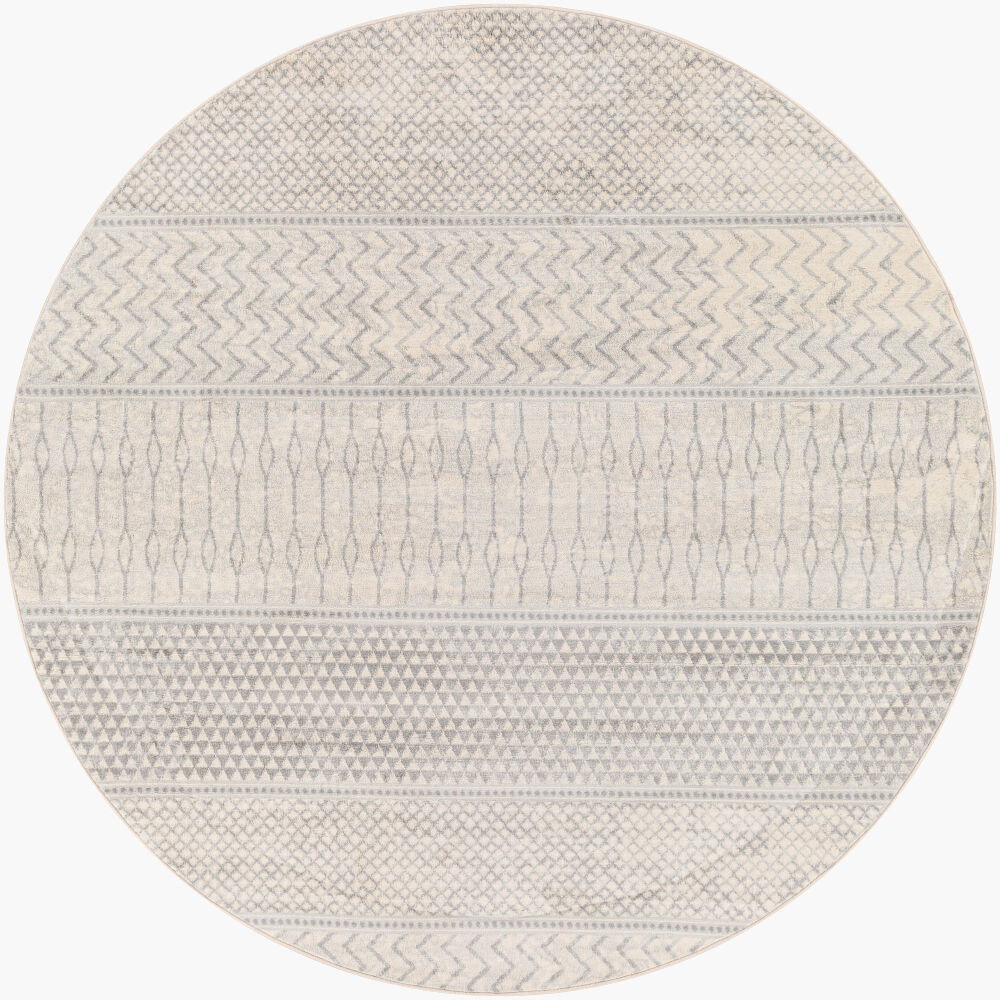 Monaco Machine Woven Rug, by Surya, 6'6.74" length x 6'6.74" width