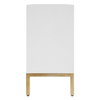 Aiken White 2 Door Cabinet, Cabinets & Chest by Uttermost, 43.25" width x 31.12" height x 16" depth thumbnail 6