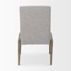 Palisades Gray Upholstery with Solid Wood Armless Dining Chair thumbnail 5