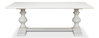 Lionisio Trestle Table  Cortina White, by Sarreid, 3'5" length x 7' width x 2'6" height thumbnail 2