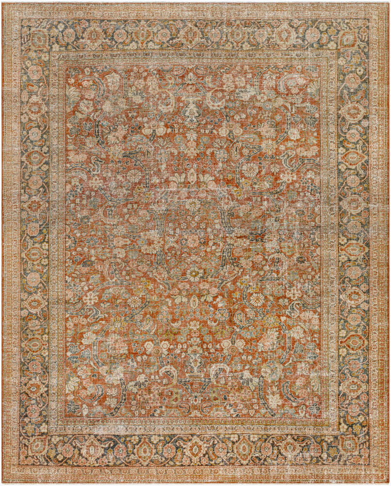 Antique One of a Kind Handmade Rug, by Surya, 11'4" length x 8'11" width