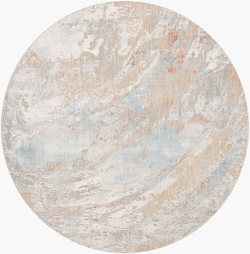 Brunswick Machine Woven Rug, by Surya, 6'6.74" length x 6'6.74" width