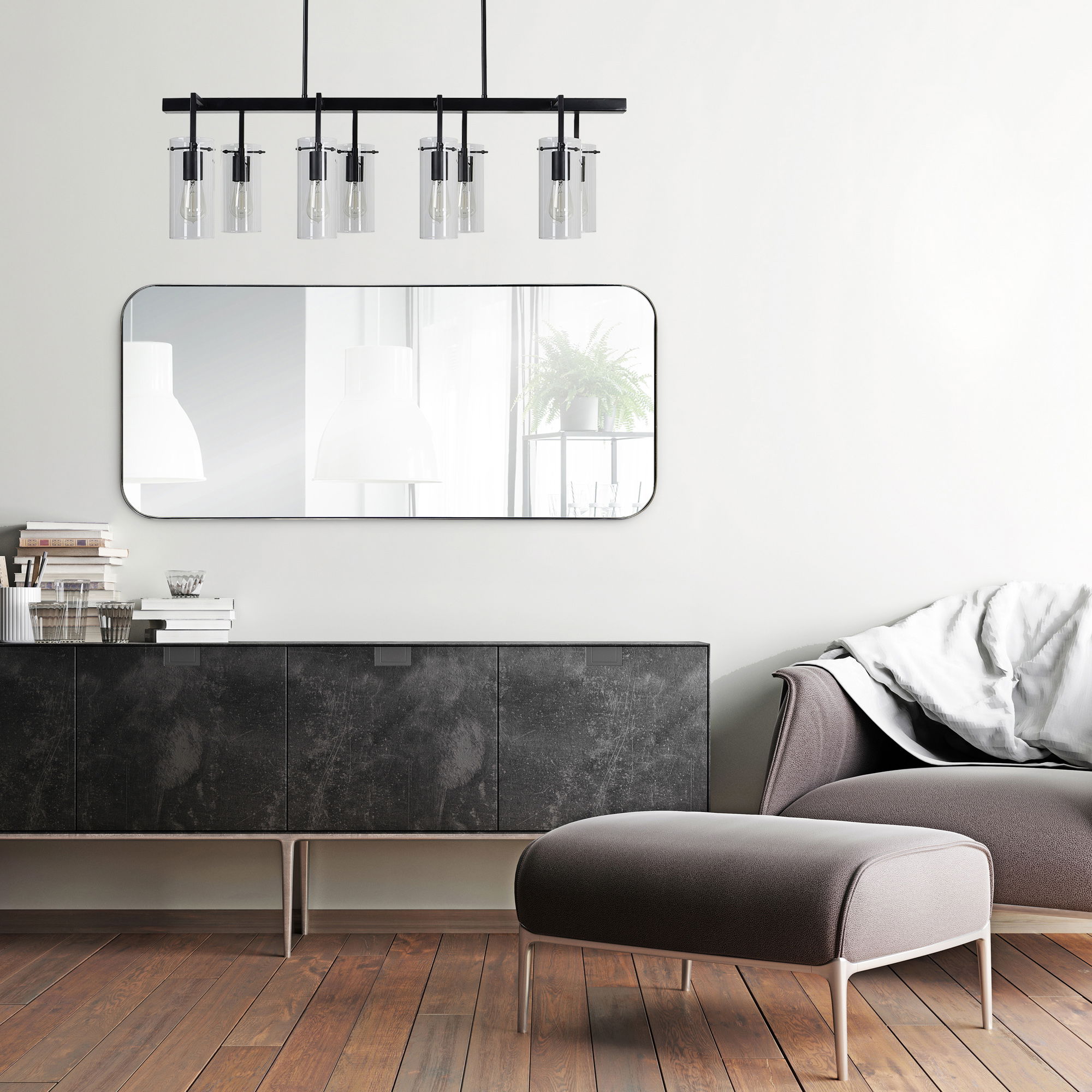 Delphinus Wall Mirror large image 