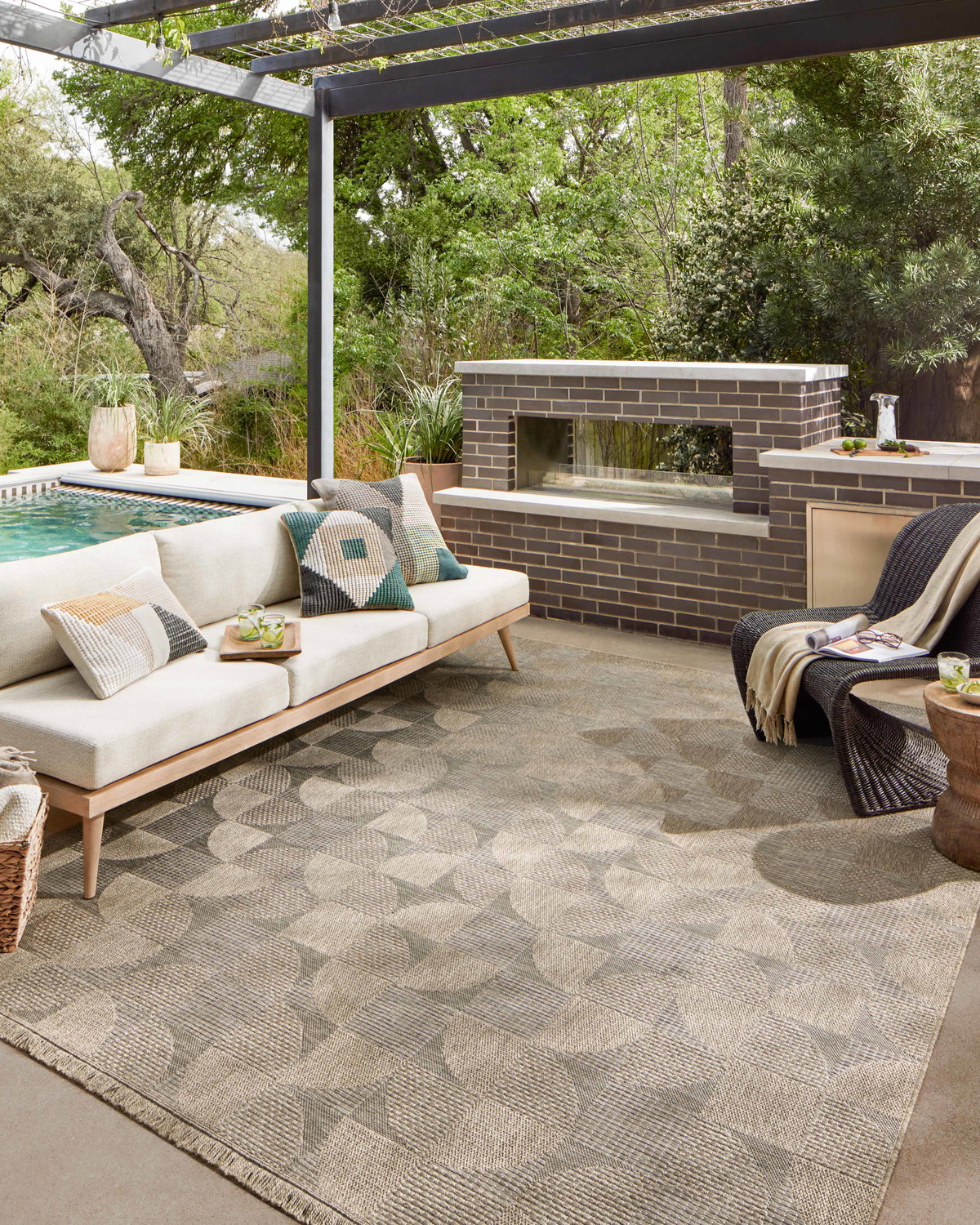 Loloi II Dawn Rug, 2'3" length x 7'7" width View 2