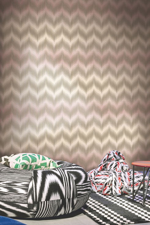 Ande Pink Wallpaper