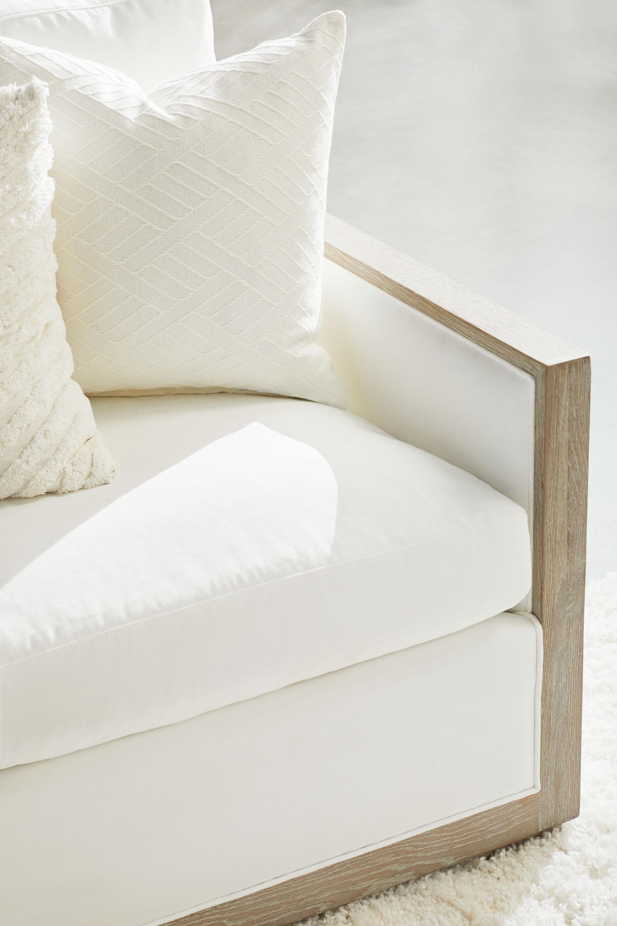 Manhattan 85' Wood Trim Sofa Manhattan 85' Wood Trim Sofa large image