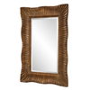Emerson Scalloped Antique Gold Mirror, by Uttermost, 3'0.25" width x 4'3" height x 2.5" depth thumbnail 6