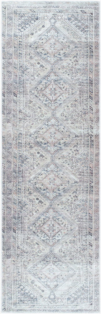 Eleni Machine Woven Rug, by Surya, 7'10.49" length x 2'7.5" width