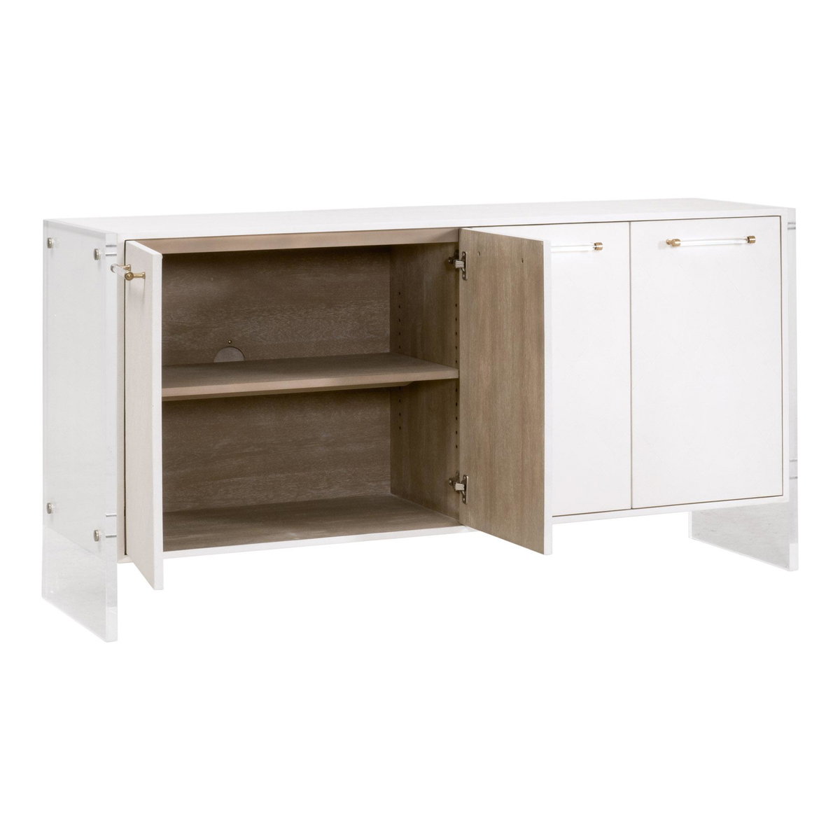 Sonia Shagreen Media Sideboard, Cabinets & Sideboard by Essentials for Living, 67" width x 34.5" height x 19" depth View 7
