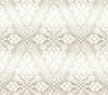 Tudor Diamond Damask Off White Wallpaper thumbnail 0