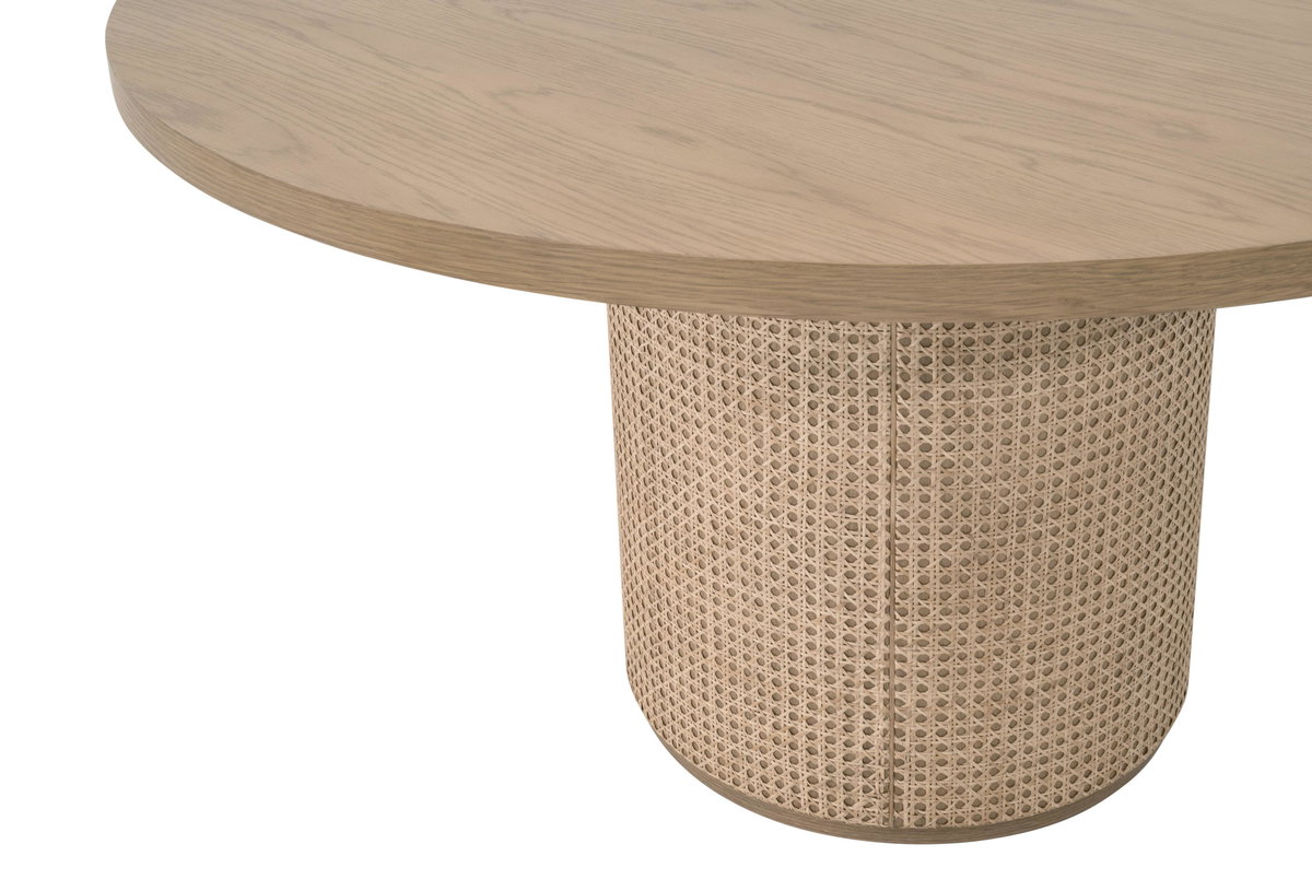 Cannes 54' Round Dining Table, by Essentials for Living, 54" width x 30" height x 54" depth View 3