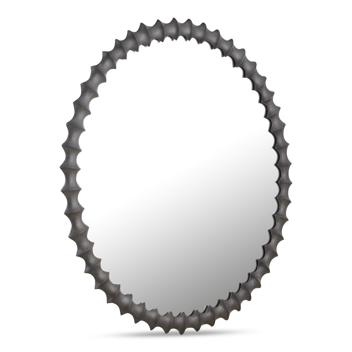 Whitby Mirror Black, by Moe's Home, 36" width x 36" height x 1" depth View 2