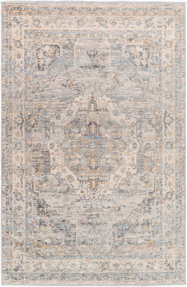 Chicago Machine Woven Rug, by Surya, 1'3.75" length x 1'3.75" width