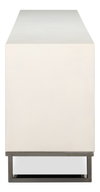 Bronzini Credenza  Embossed White, by Sarreid, 1'8" length x 7'10" width x 2'10" height thumbnail 4