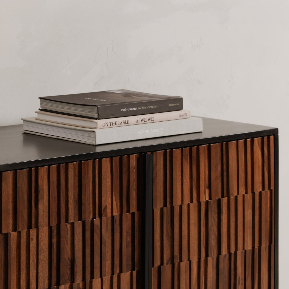 Jackson Sideboard Black, Cabinets & Sideboard by Moe's Home, 68.5" width x 30" height x 18" depth View 6