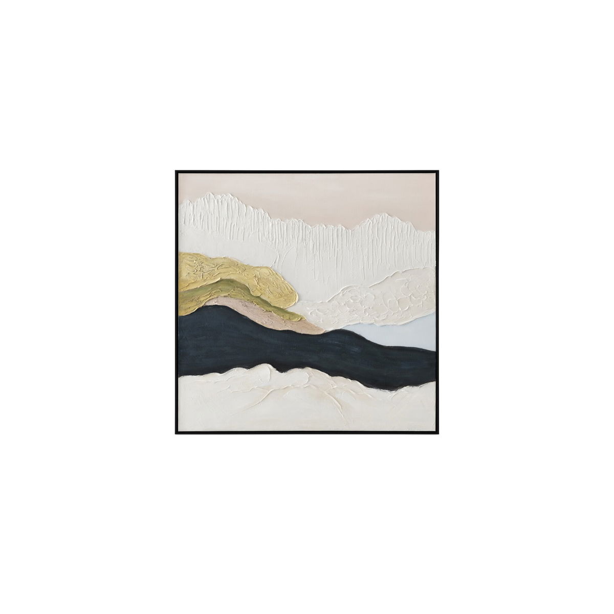 Elevate Framed Painting, by Moe's Home, 40" width x 40" height x 1.75" depth View 1
