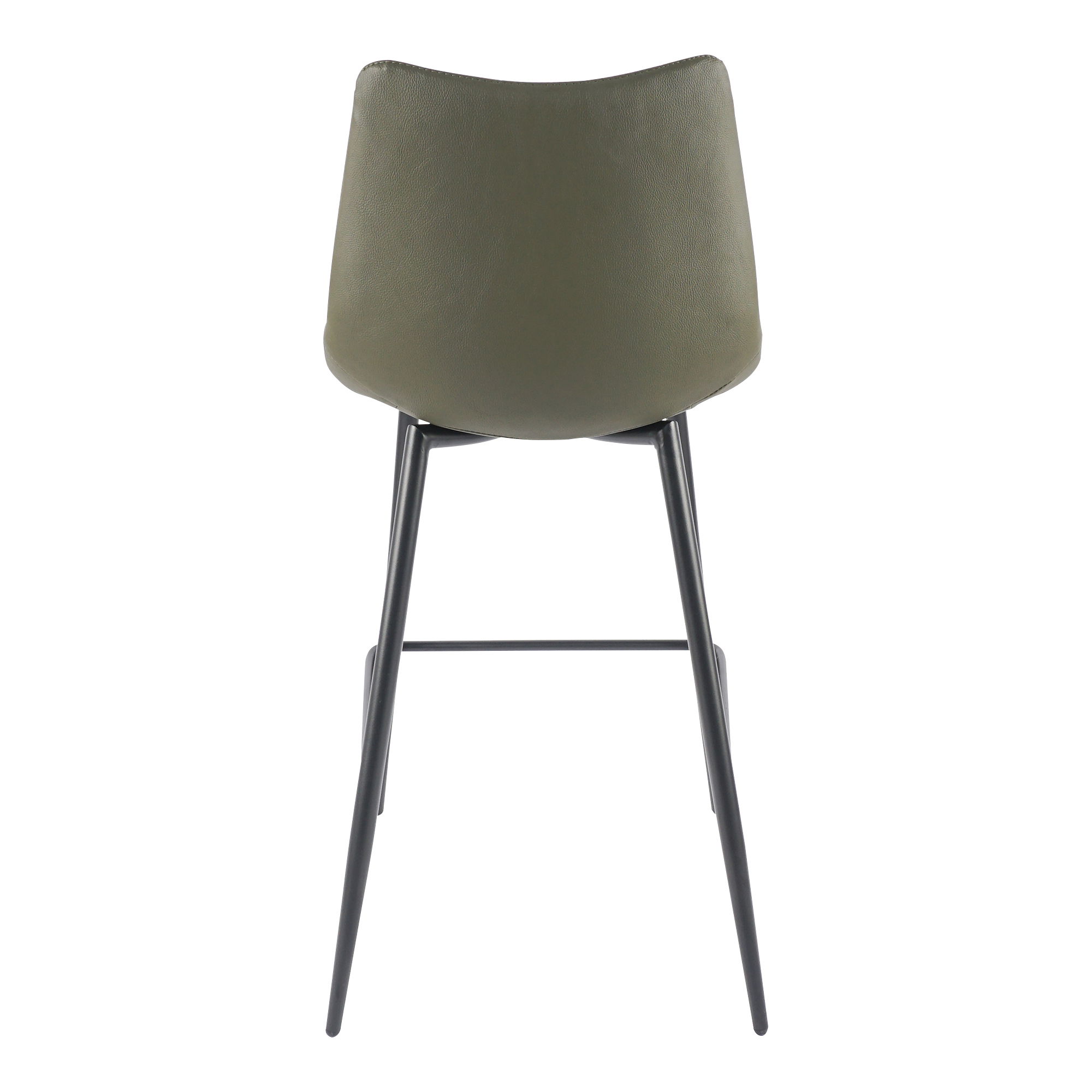 Alibi Counter Stool Dark Green - Set Of Two, Counter & Bar Stool by Moe's Home, 17.7" width x 37" height x 20" depth View 7