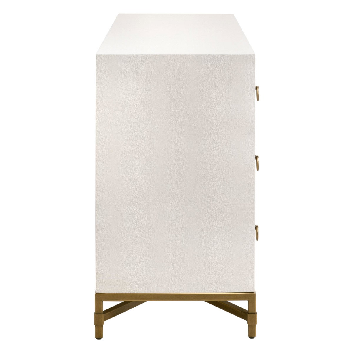 Strand Shagreen 6-Drawer Double Dresser, by Essentials for Living, 68" width x 37.5" height x 20" depth View 5