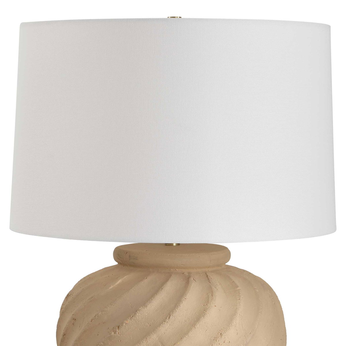 Farai Terracotta Table Lamp, by Uttermost, 17" width x 23" height x 17" depth View 5