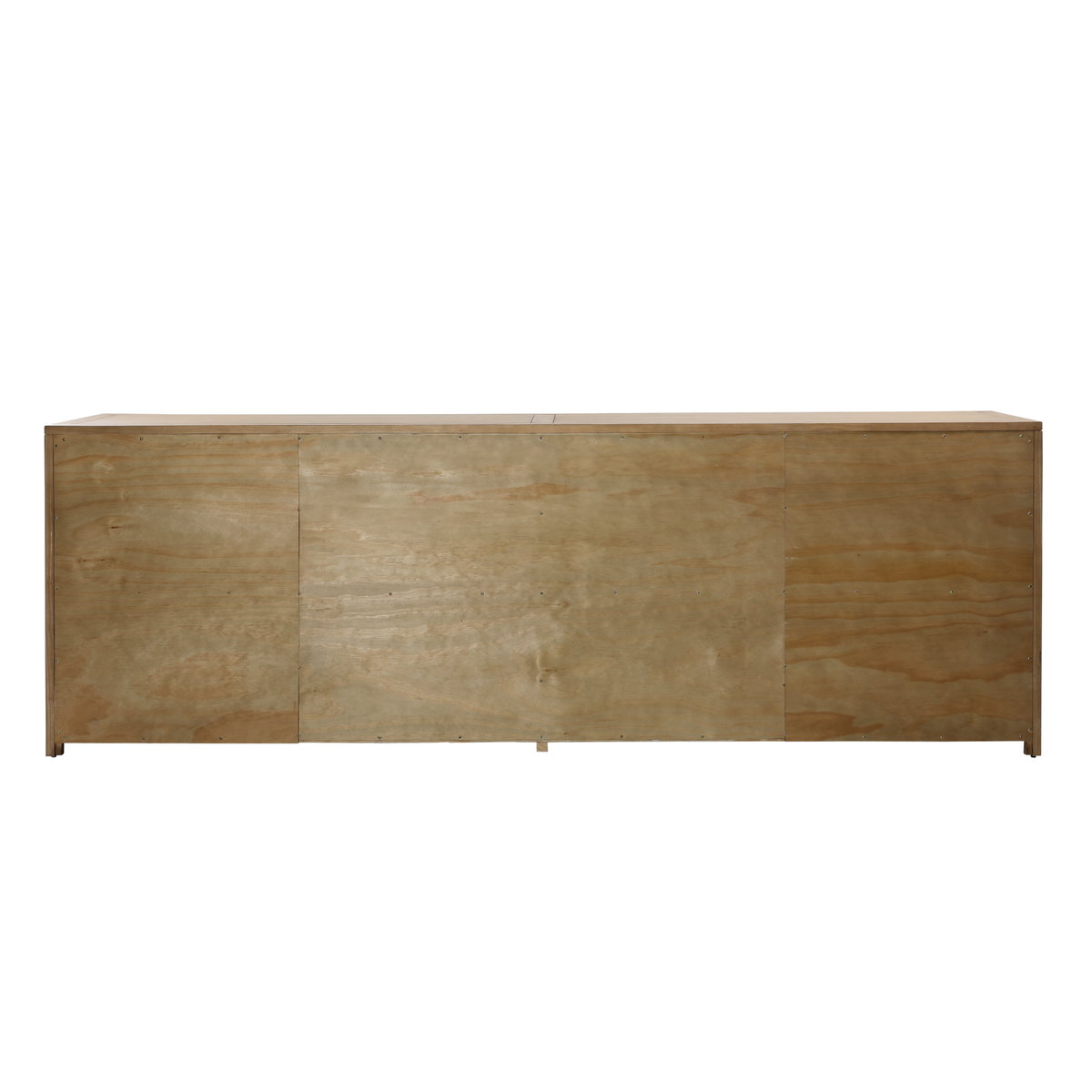 Delacruz Sideboard Natural, Sideboards & Buffet by Dovetail, 106.2" width x 36.5" height x 18.8" depth View 4