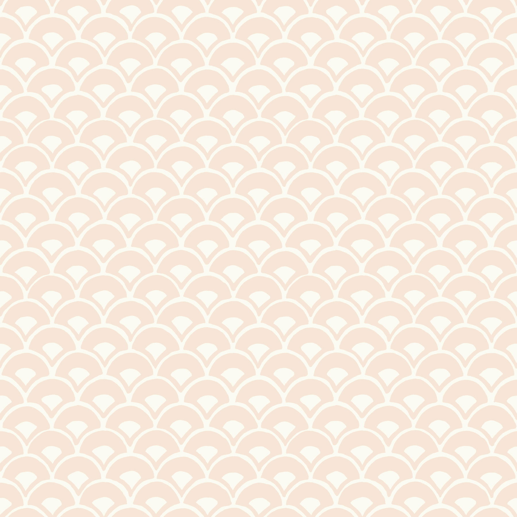 Stacked Scallops Pink Wallpaper large image 