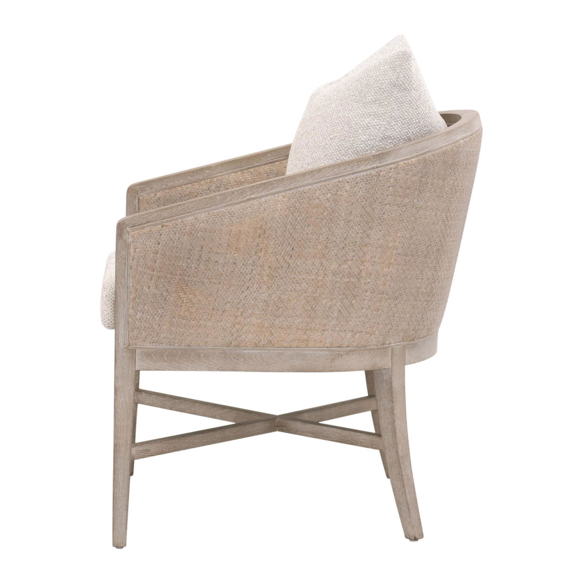 McGuire Arm Chair, Dining Chair by Essentials for Living, 23.5" width x 32" height x 27.5" depth View 3