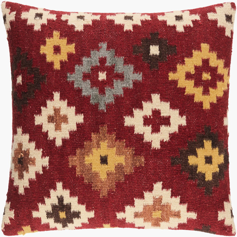 Blanche Accent Pillow, Decorative Pillow by Surya, 18" length x 18" width