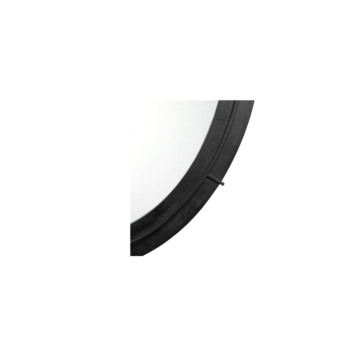 Antoni Mirror Black Large Black, by Moe's Home, 36" width x 48.25" height x 1.5" depth View 3