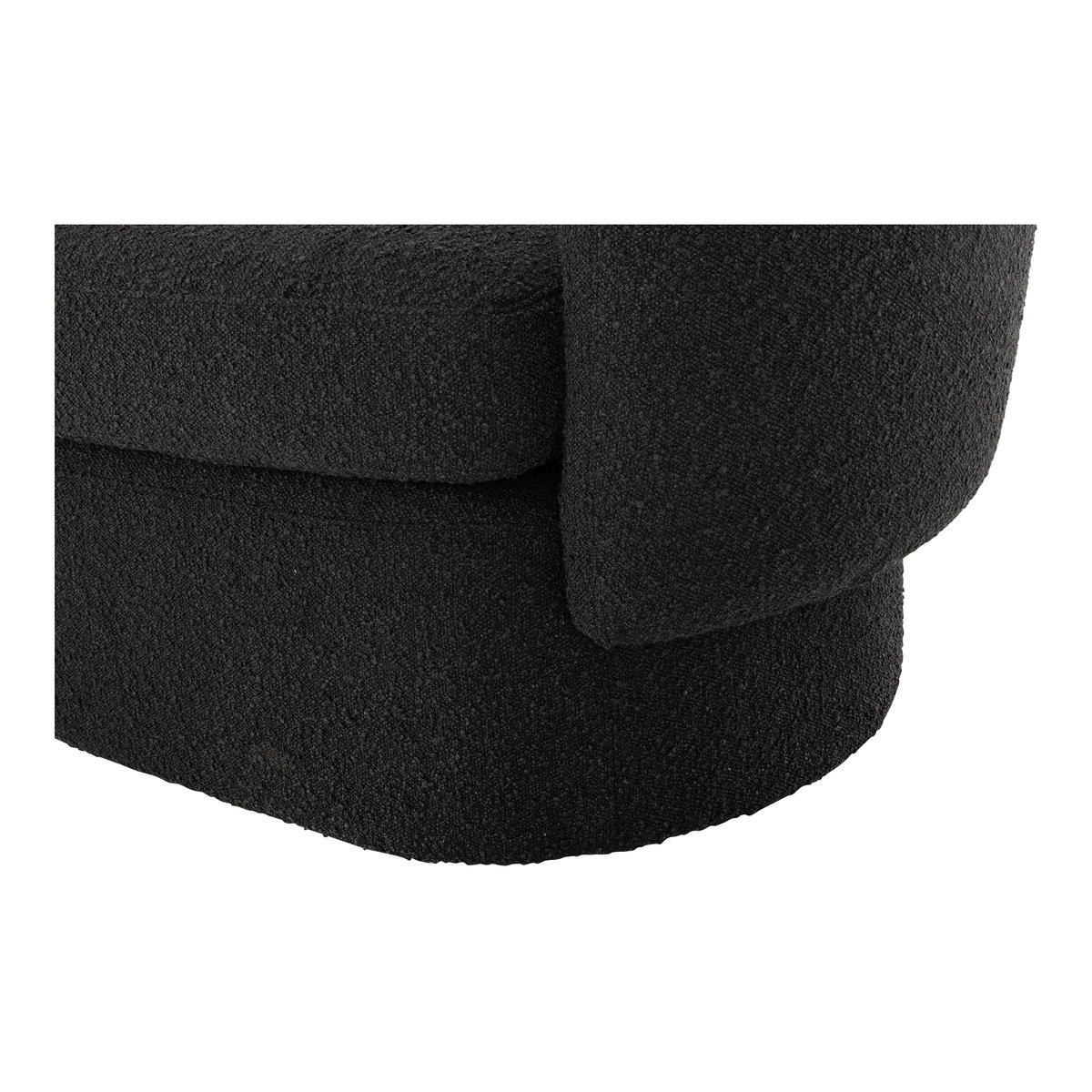 Koba Chair Maya Black, Accent Chair by Moe's Home, 40" width x 29" height x 33.75" depth View 5