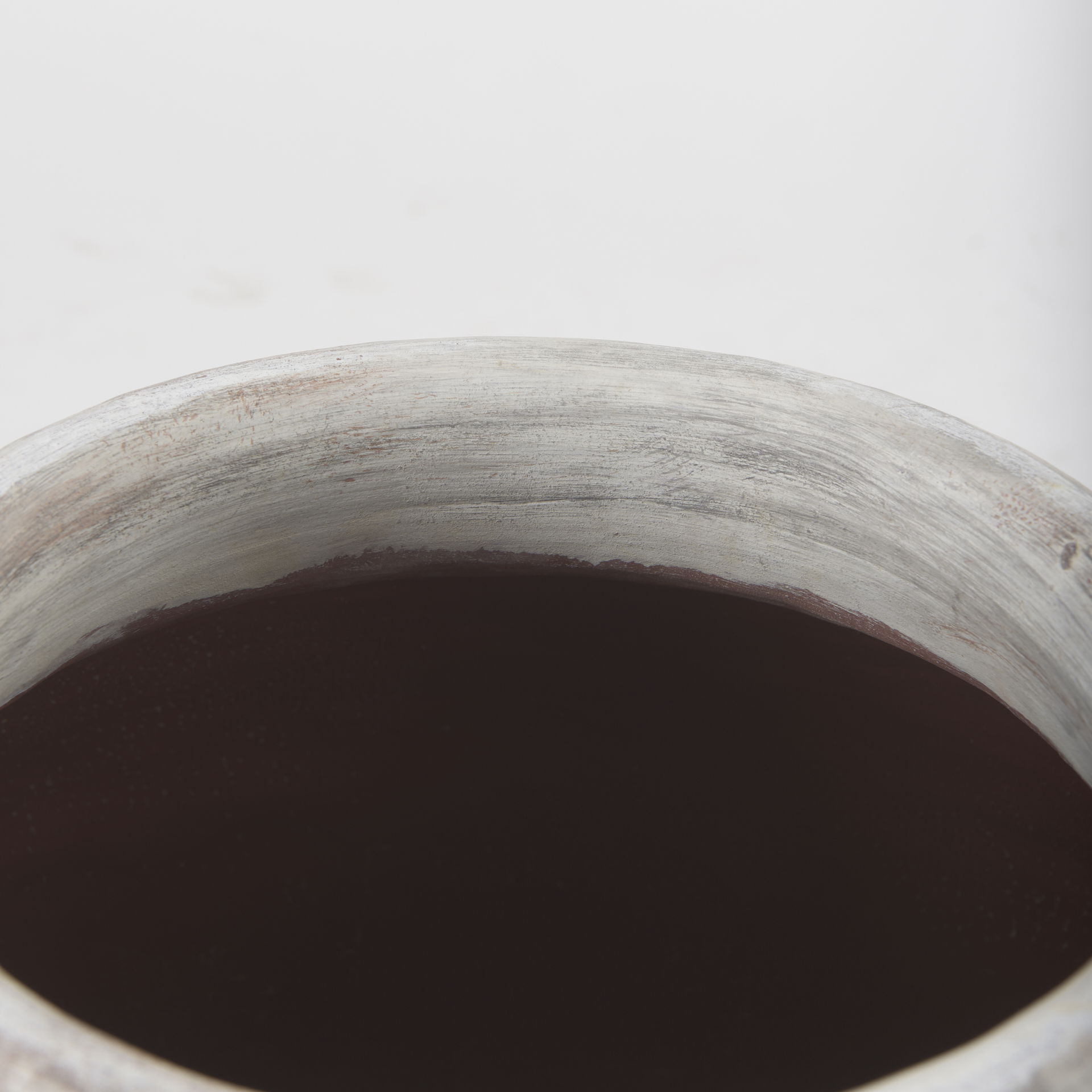 Misha  Ceramic Floor Vase, by Mercana, 19.69" length x 19.69" width x 16.14" height View 5