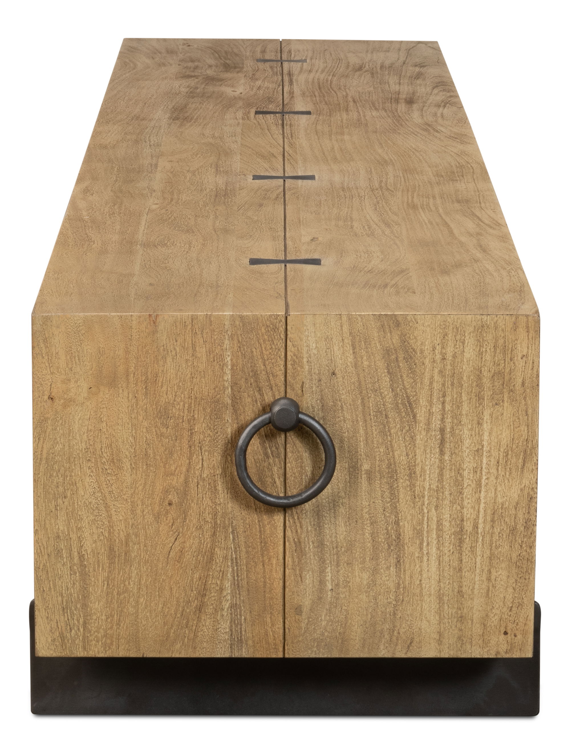 Stuben Bench, Seating by Sarreid, 80" length x 21" width x 18" height View 3