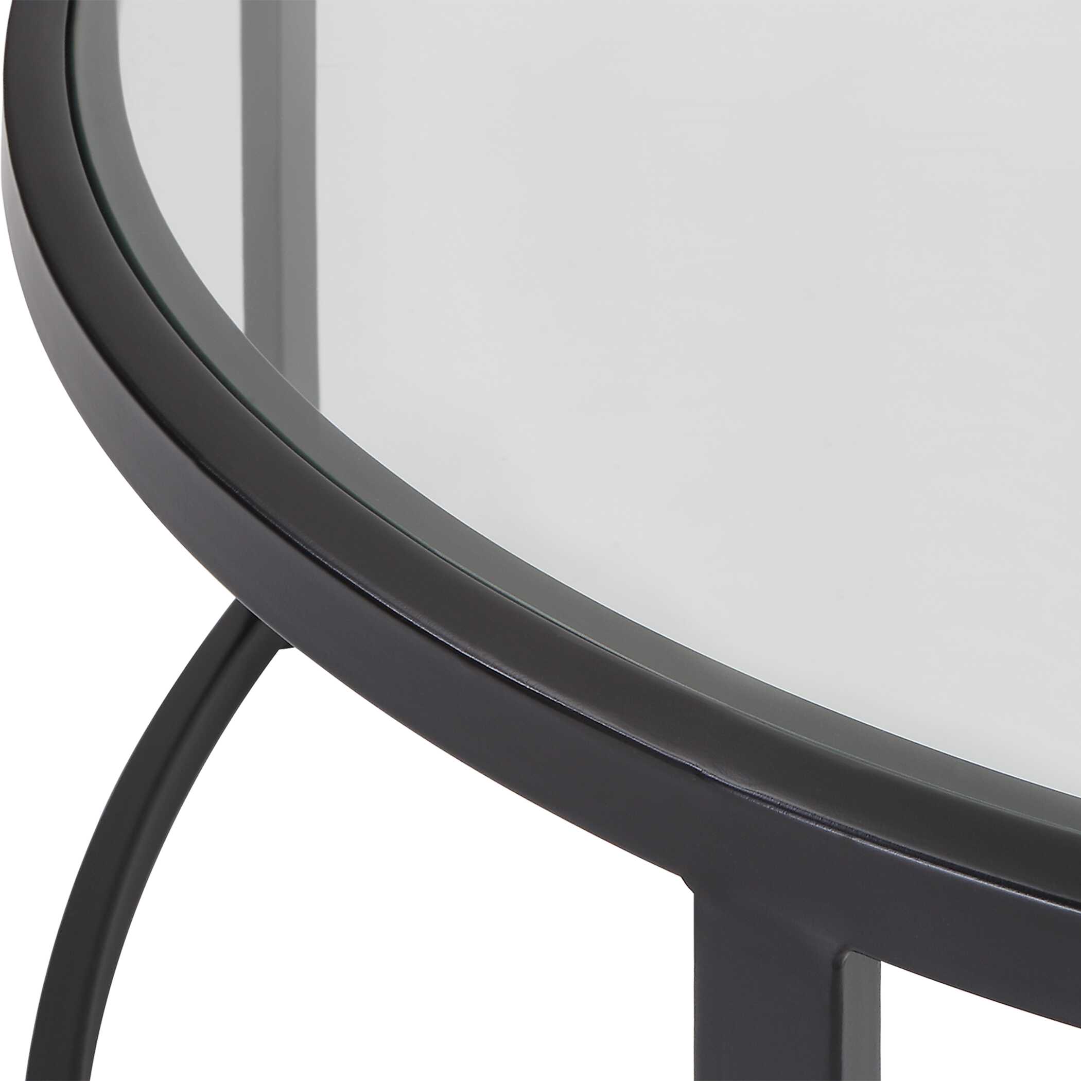 Rhea Black Nesting Coffee Tables Set/2 large image 