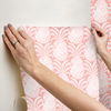 Colony Club Shell Pink Peel & Stick Wallpaper thumbnail 9
