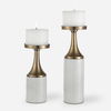 Castiel Marble Candleholders, Set/2 thumbnail 0