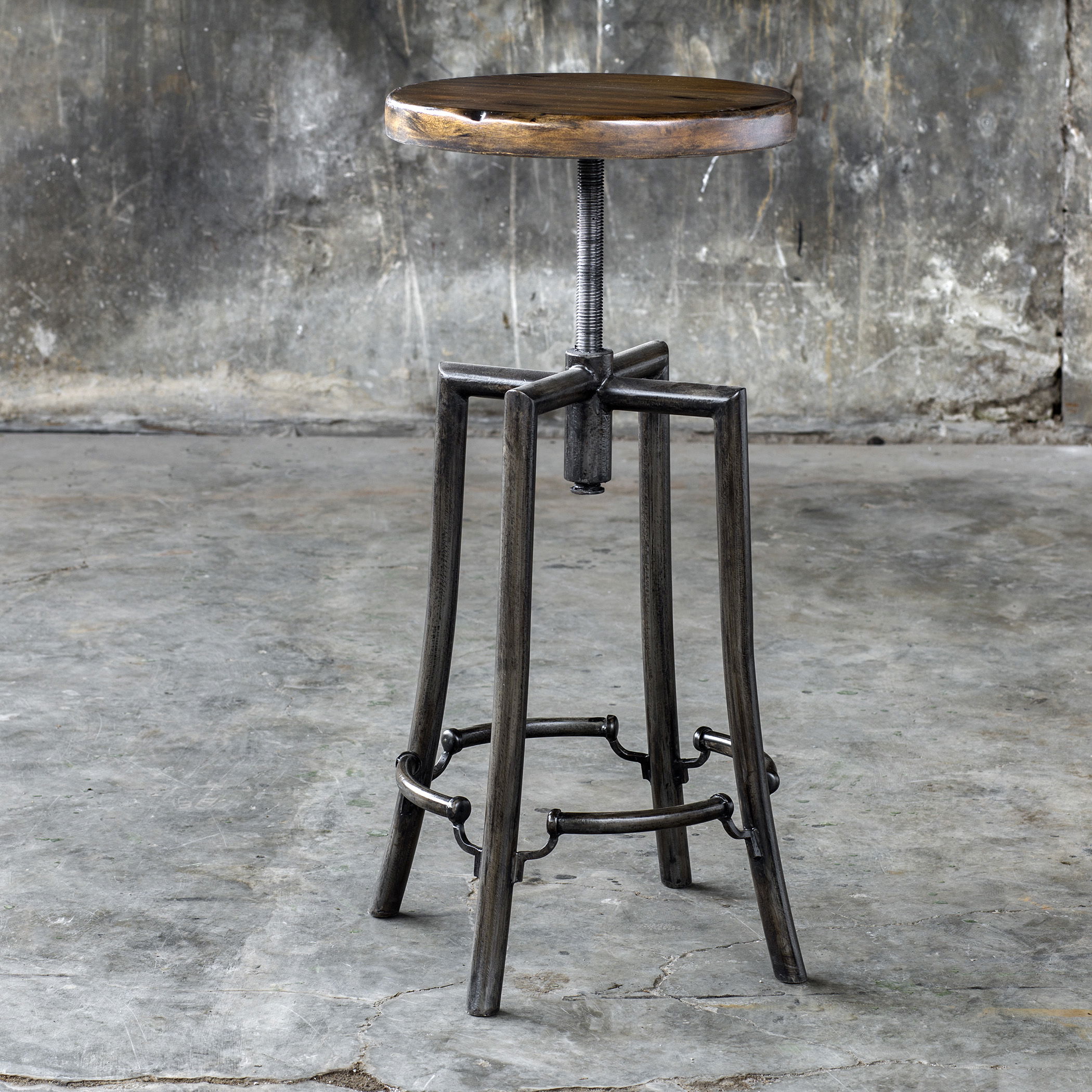 Westlyn Industrial Bar Stool large image 