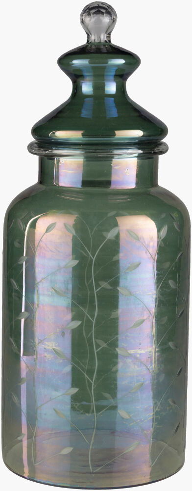 Lilt Bottle/Jar, Decorative Jar by Surya, 8" width x 20" height