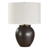 Hawkins Bronze Ribbed Table Lamp thumbnail 3