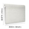 Scotland Tweed Ivory Wallpaper, by York Wall, 33' length x 1'8.9" width x 0.02" depth thumbnail 5