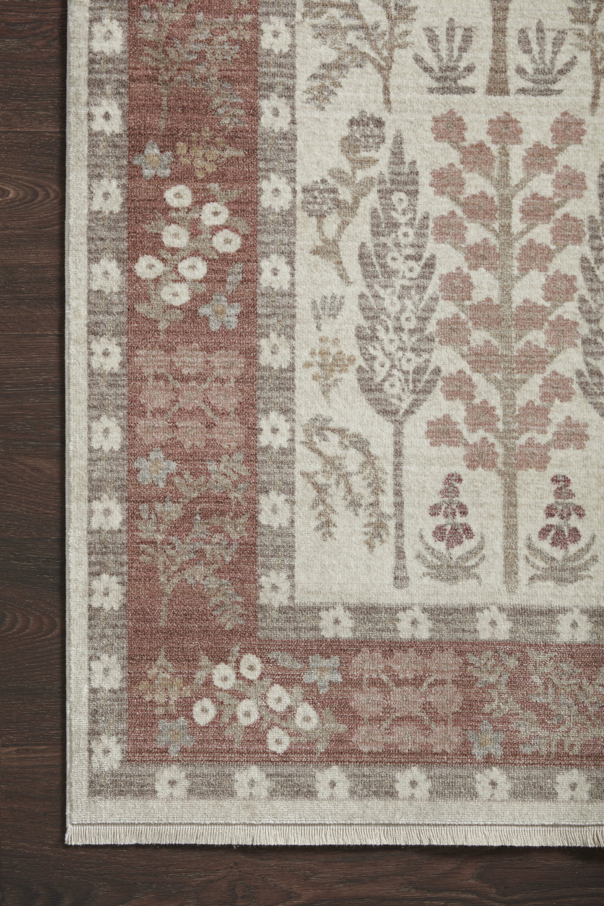 Rifle Paper Co. x Loloi Holland Rug, 2'7" length x 8' width View 5