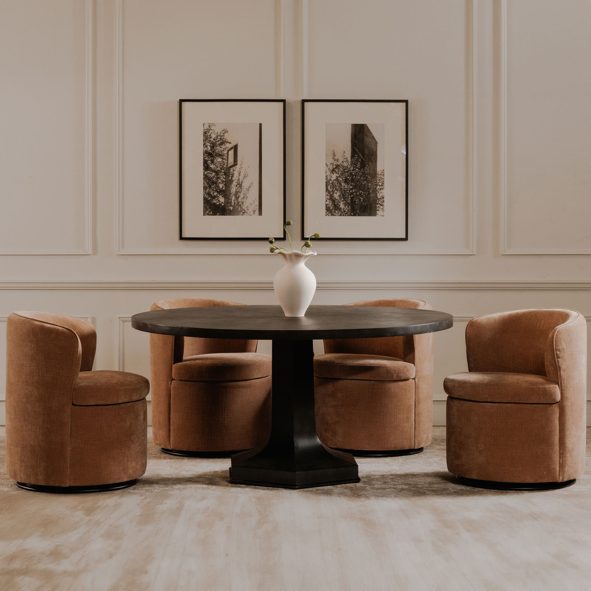 Retreat 1 Framed Print, Painting by Moe's Home, 24" width x 32" height x 1.75" depth View 5