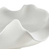 Wave Crest White Outdoor Bowl, Decorative Tray by Uttermost, 20" width x 4" height x 20" depth thumbnail 7