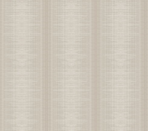 Silk Weave Stripe Light Brown Wallpaper