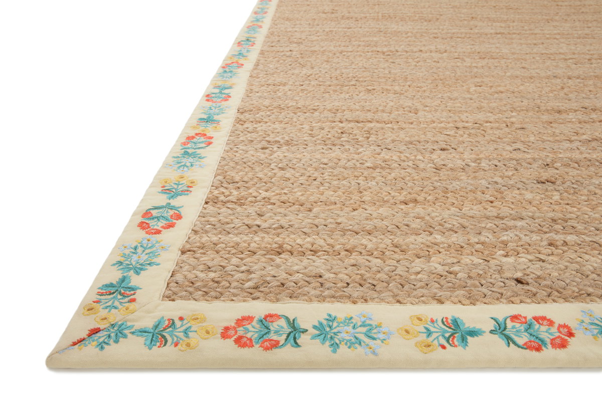 Rifle Paper Co. x Loloi Costa Rug, 1'6" length x 1'6" width View 4