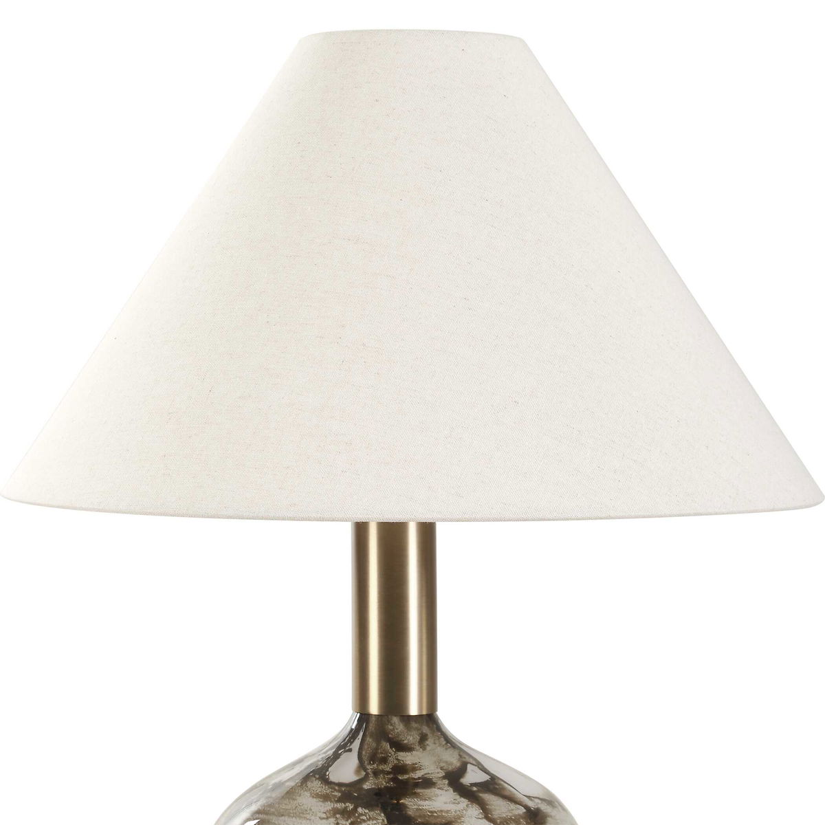 Montagu Dark Brown Table Lamp, by Uttermost, 18" width x 23.5" height x 18" depth View 6