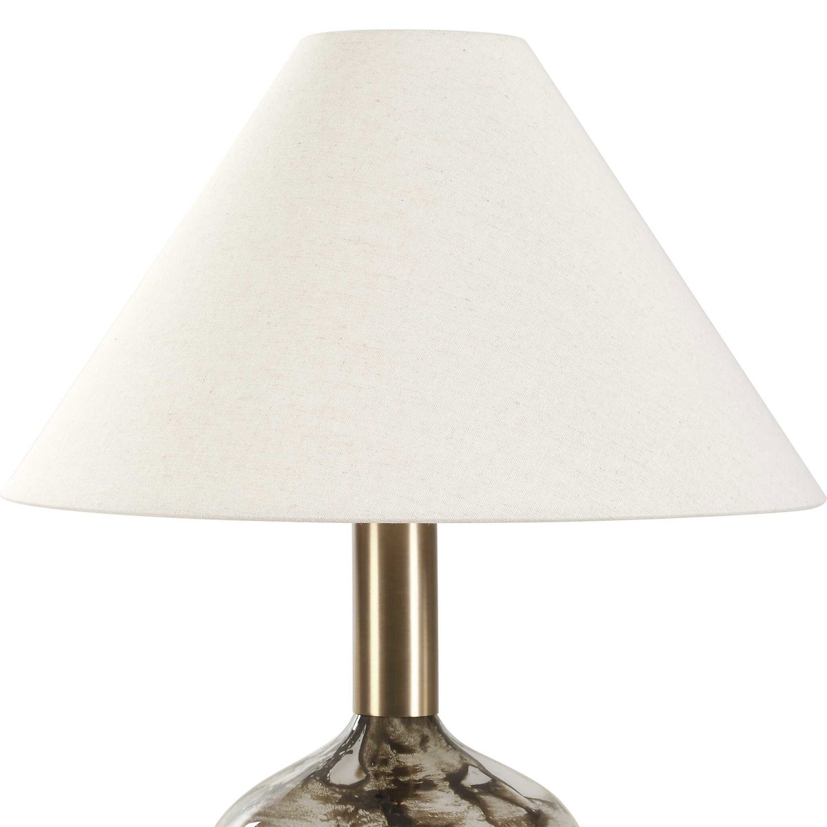 Montagu Dark Brown Table Lamp, by Uttermost, 18" width x 23.5" height x 18" depth View 6